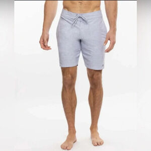 Travis Mathew Buff Buddy Unlined Gray Board Shorts /Swim Shorts